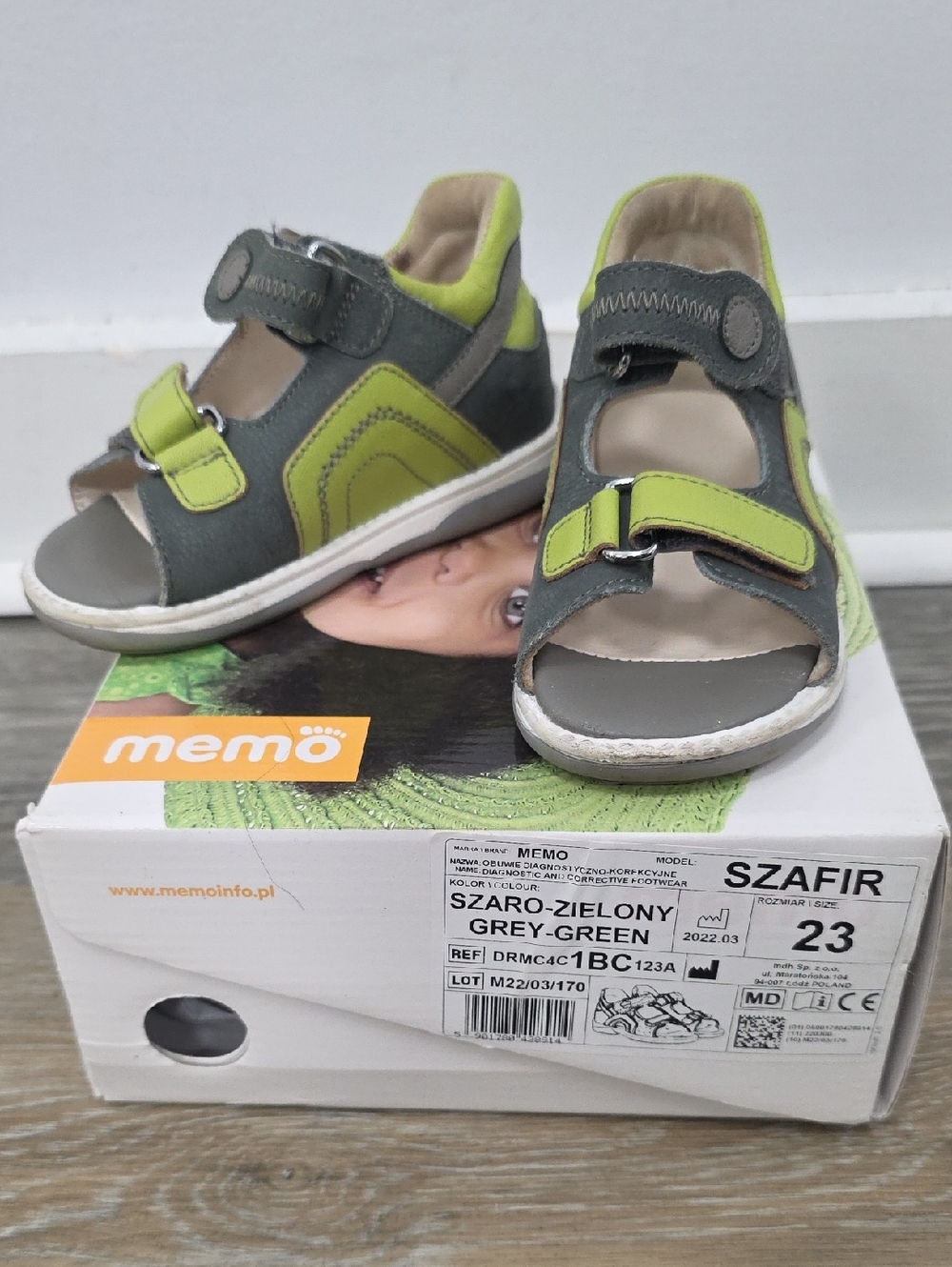 Memo Kids Orthopedic Open-Toe Sandals
